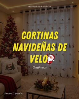 🎄✨ ¡La Navidad también se viste en tus ventanas!

Nuestras cortinas navideñas en velo son ese detalle que le da un toque especial a tu hogar y hace que cada espacio se sienta más acogedor en esta temporada. ❤️🎅🏻

Tenemos diseños hermosos para que elijas tus favoritos y prepares tu casa para recibir la Navidad.

📲 Escríbenos o visítanos en El Mayorista y descubre todos los diseños disponibles.

#barranquilla #lenceriaparaelhogar #cortinas #navidad #centrodebarranquilla❤️